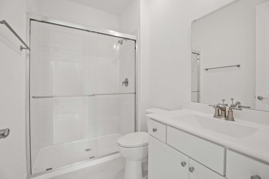 Extra Suite bath (*Photo not of actual home and used for illustration purposes only.) Extra Suite bath (*Photo not of actual home and used for illustration purposes only.)