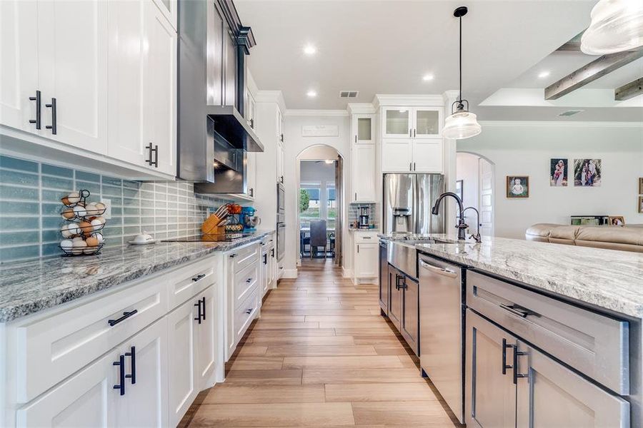 Furnished interior view inside a new home in Kessler Farms, Brock (Image 17). Furnished interior view inside a new home in Kessler Farms, Brock (Image 17).