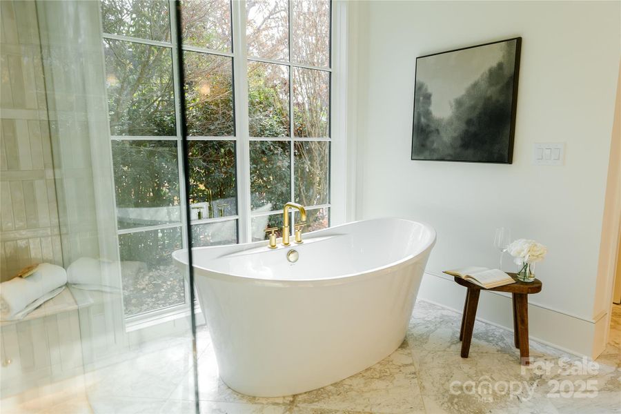 Furnished interior view inside a new home in , Charlotte (Image 8).