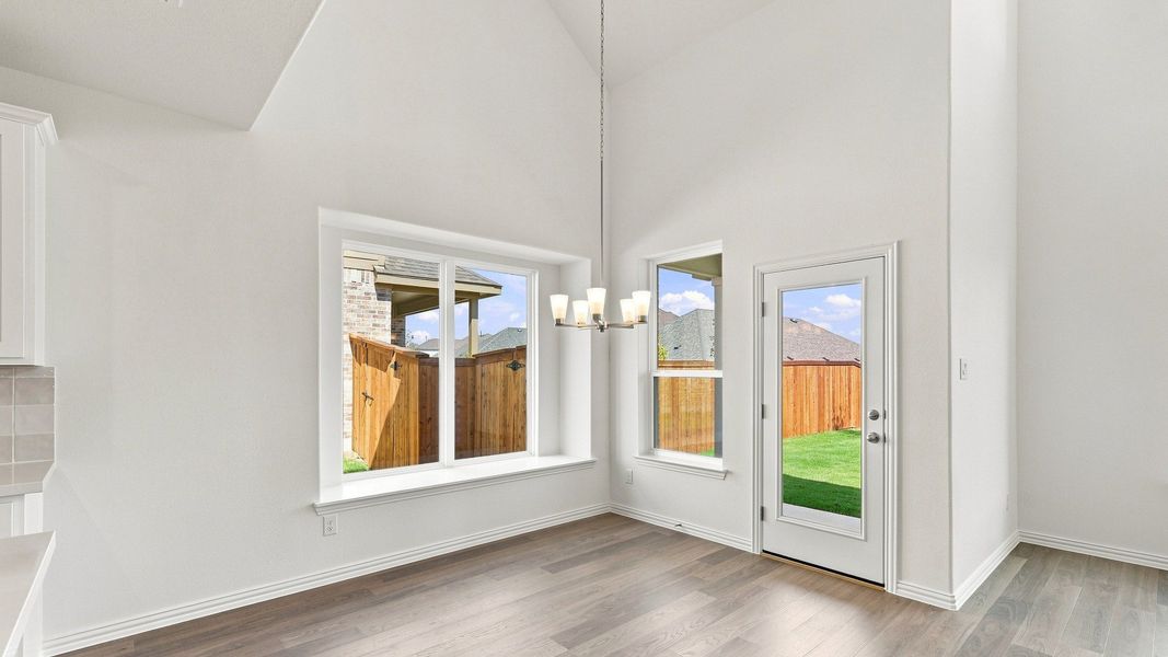 Furnished interior view inside a new home in Anna Ranch, Anna (Image 14).