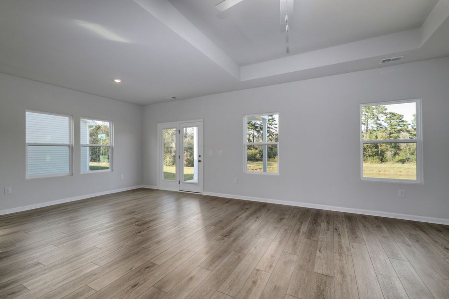 Spacious, unfurnished interior of a new home in Jordan Grove, Conway (Image 16). Spacious, unfurnished interior of a new home in Jordan Grove, Conway (Image 16).