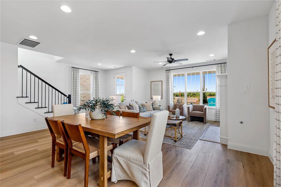 Furnished interior view inside a new home in Karis, Crowley (Image 16).
