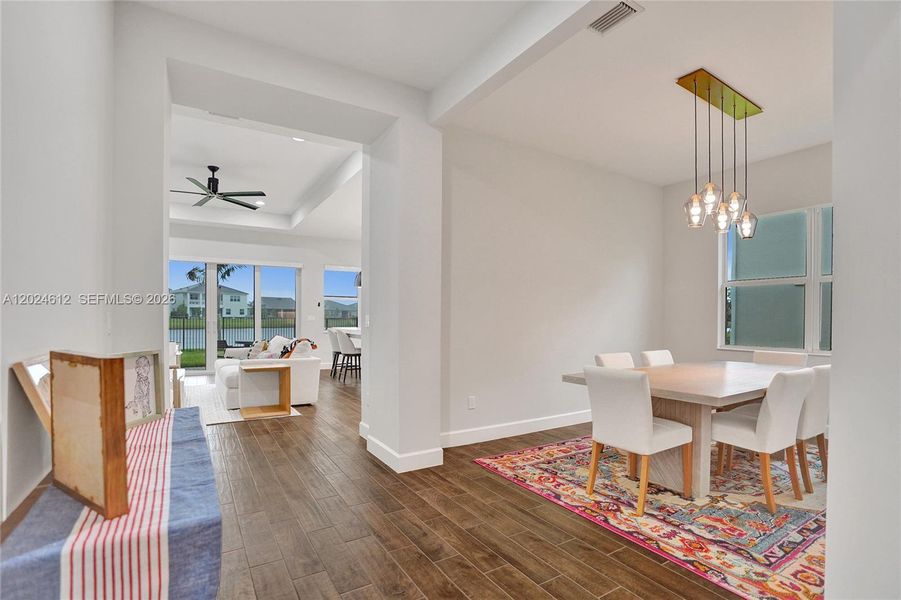 Furnished interior view inside a new home in , Westlake (Image 39).