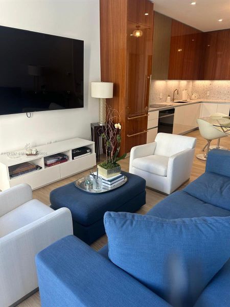 Furnished interior view inside a new home in Mr. C Residences, Miami (Image 10).