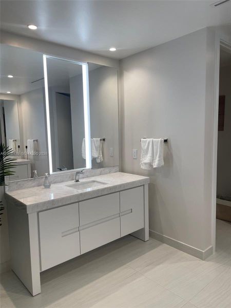 Furnished interior view inside a new home in Alina Residences, Boca Raton (Image 10).