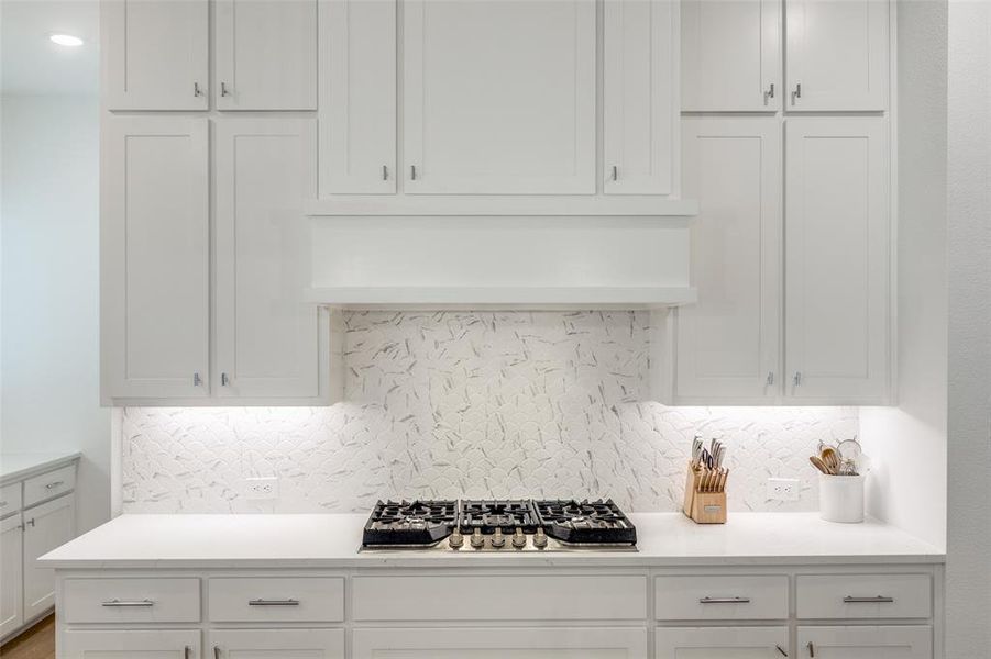 Furnished interior view inside a new home in Painted Tree - South, McKinney (Image 17).