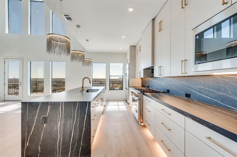 Furnished interior view inside a new home in , Dallas (Image 5). Furnished interior view inside a new home in , Dallas (Image 5).