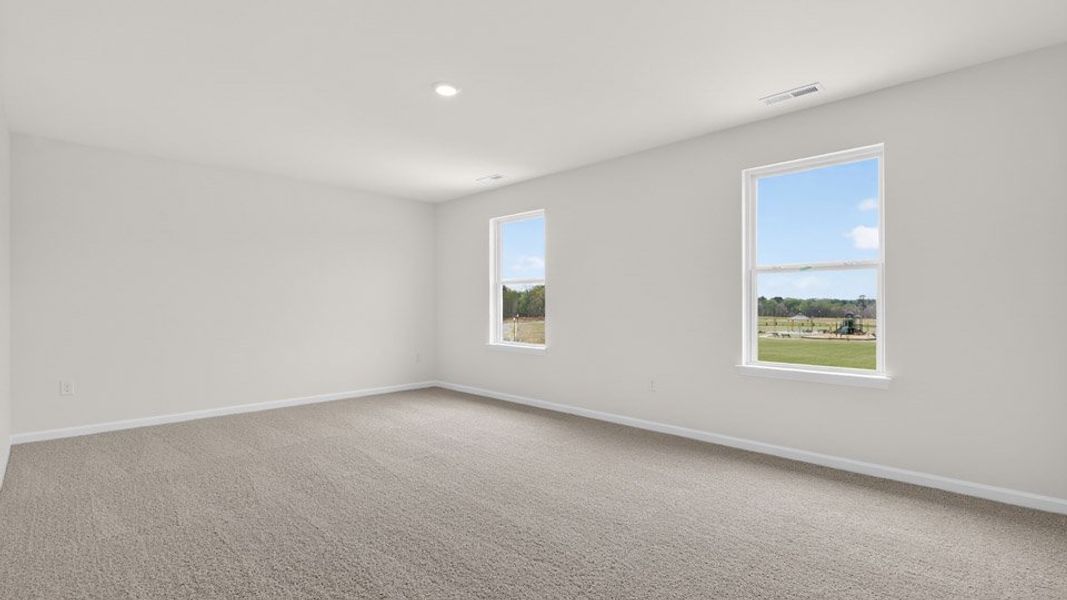 Spacious, unfurnished interior of a new home in The Landing at Winston Pointe, Clayton (Image 25).