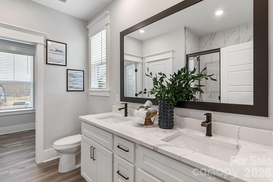 Furnished interior view inside a new home in Stoneridge Hills, Rock Hill (Image 11).