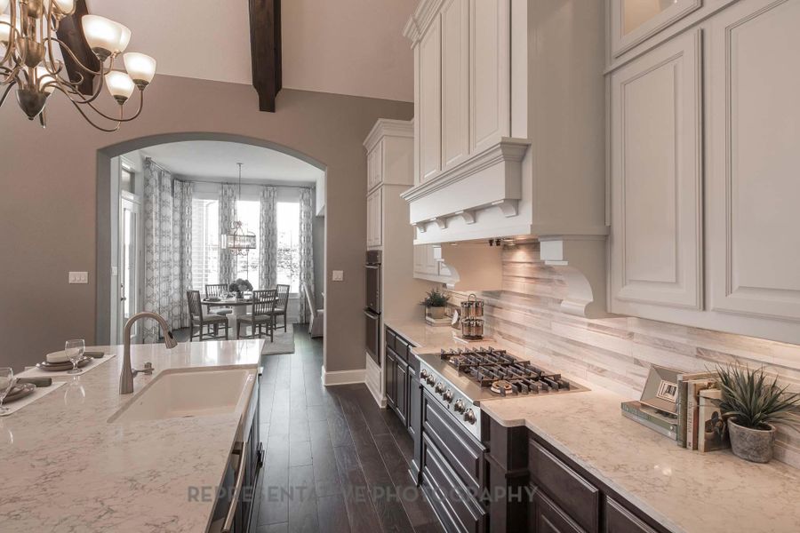 Furnished interior view inside a new home in Briarley, Montgomery (Image 12).