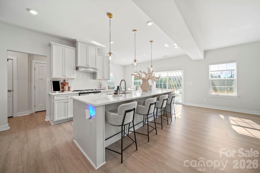 Furnished interior view inside a new home in , Monroe (Image 36).