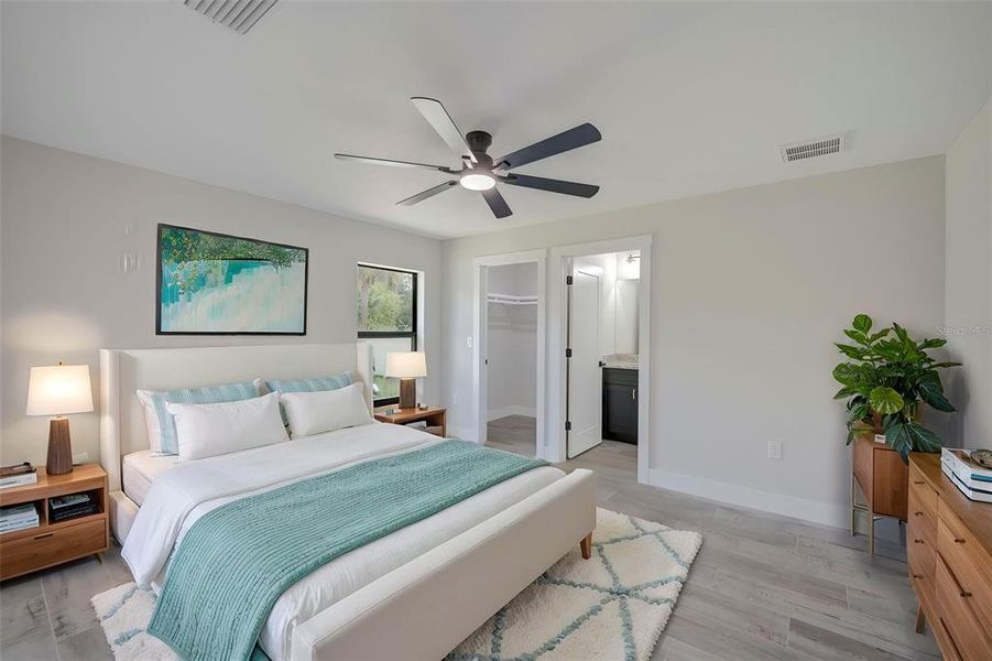 Furnished interior view inside a new home in , Port Charlotte (Image 9).