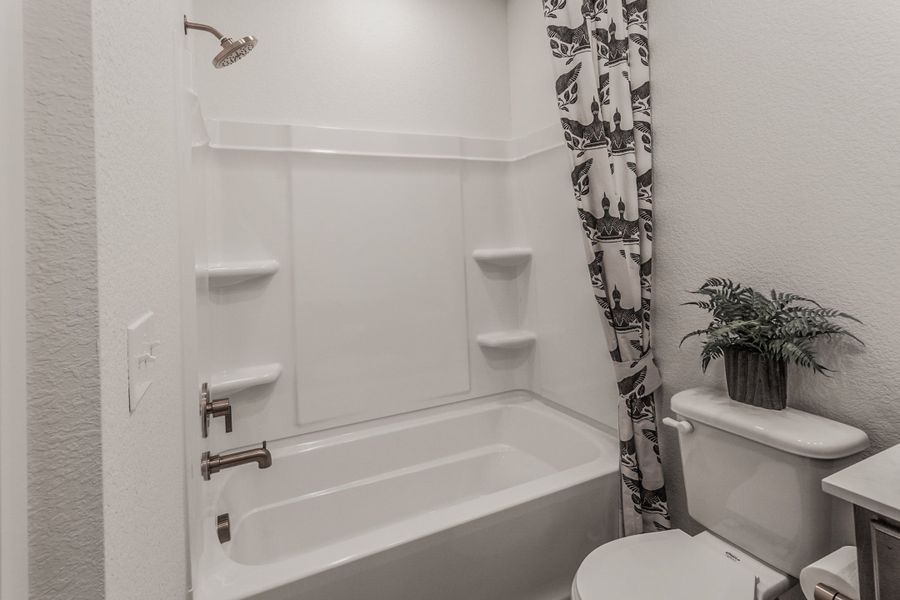 Representative furnished interior of a home built from the Armstrong by Hartford Homes in Bloom, Fort Collins (Image 8).