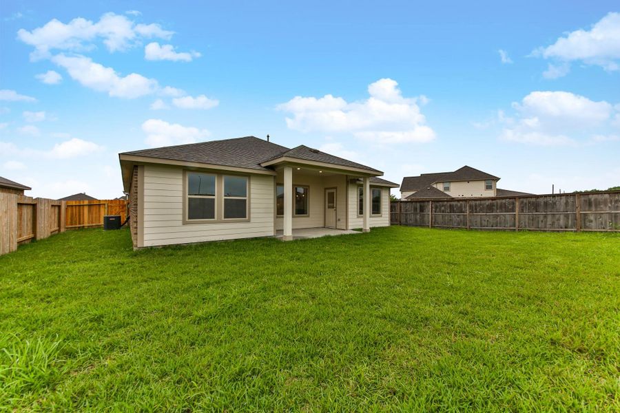 Sample photo of completed home with similar plan. As-built color and selections may vary.