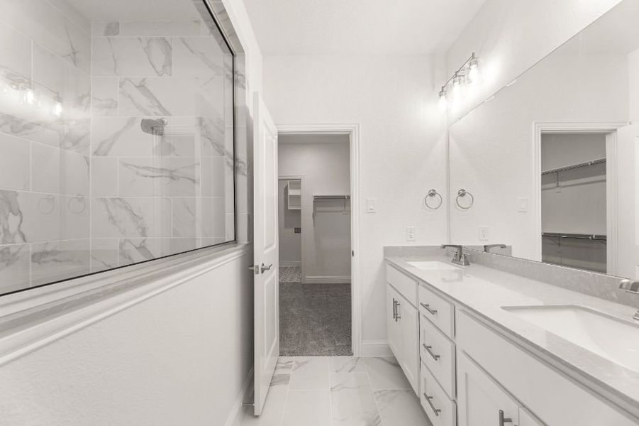 Furnished interior view inside a new home in Legacy Hills, Celina (Image 9).