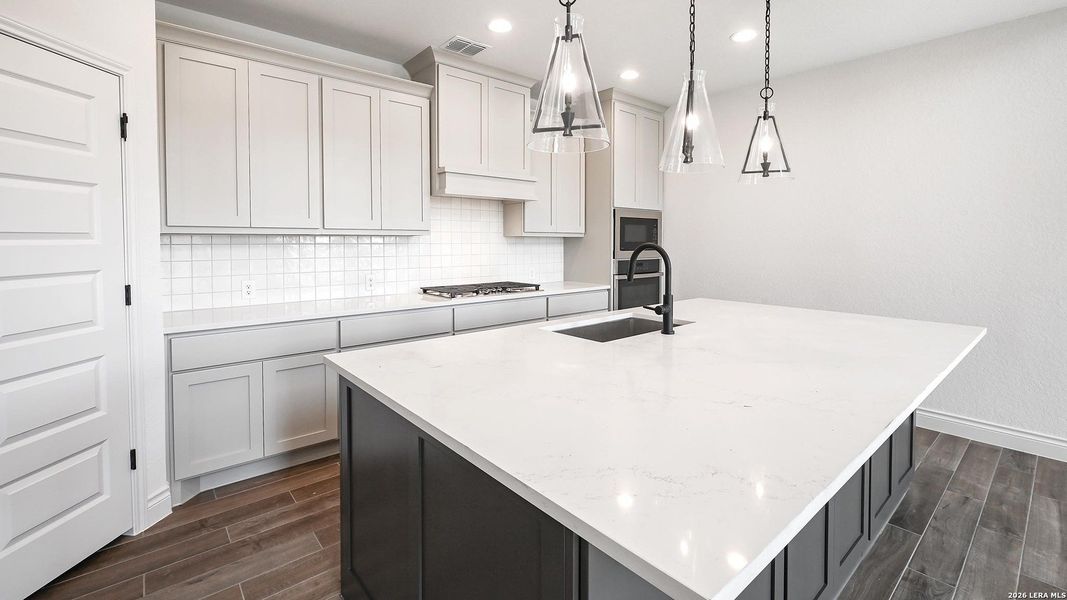 Furnished interior view inside a new home in Legacy at Lake Dunlap, New Braunfels (Image 9).