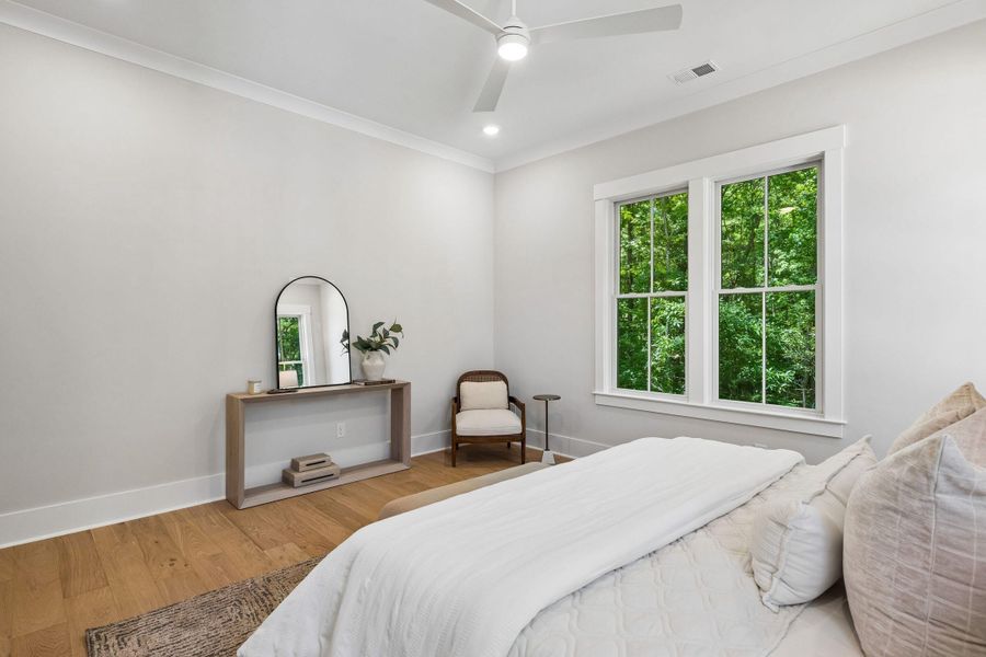 Furnished interior view inside a new home in , Charleston (Image 12).
