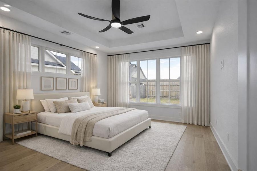 Furnished interior view inside a new home in , Pottsboro (Image 16).