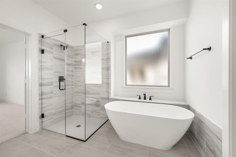 Furnished interior view inside a new home in Westside Preserve, Midlothian (Image 9).