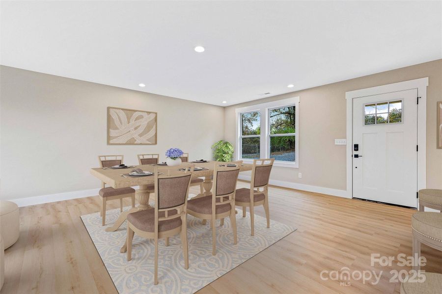 Furnished interior view inside a new home in , Marion (Image 14).