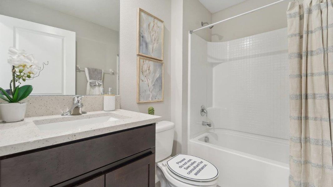 Furnished interior view inside a new home in Abbott Park, Zephyrhills (Image 18).