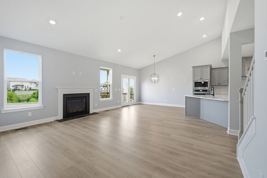 Spacious, unfurnished interior of a new home in McCain's Station, Gallatin (Image 40). Spacious, unfurnished interior of a new home in McCain's Station, Gallatin (Image 40).