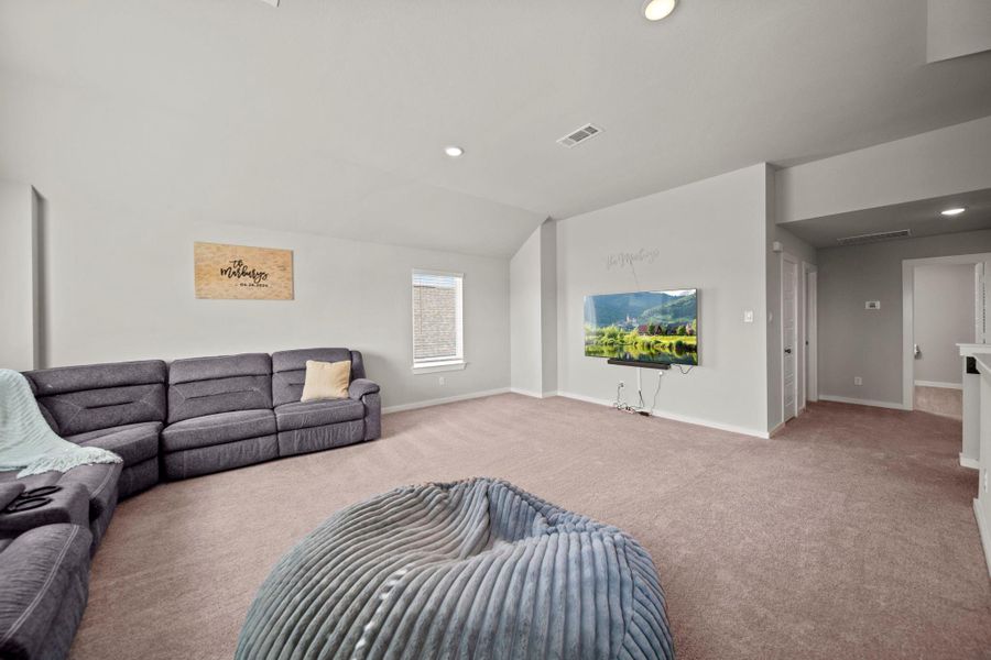 Furnished interior view inside a new home in Marvida, Cypress (Image 17). Furnished interior view inside a new home in Marvida, Cypress (Image 17).