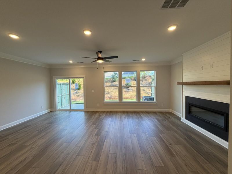 Spacious, unfurnished interior of a new home in Villas at Dawsonville Townhomes, Dawsonville (Image 6).