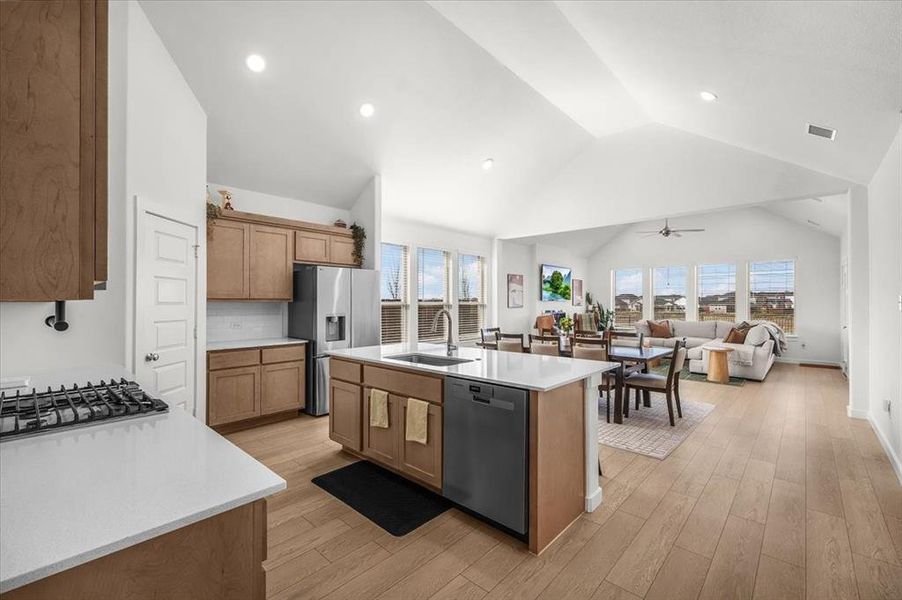 Furnished interior view inside a new home in , Fort Worth (Image 16).