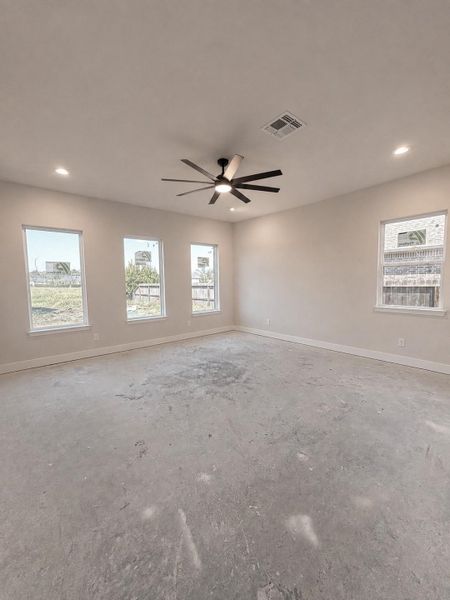 Generously Sized Primary Suite