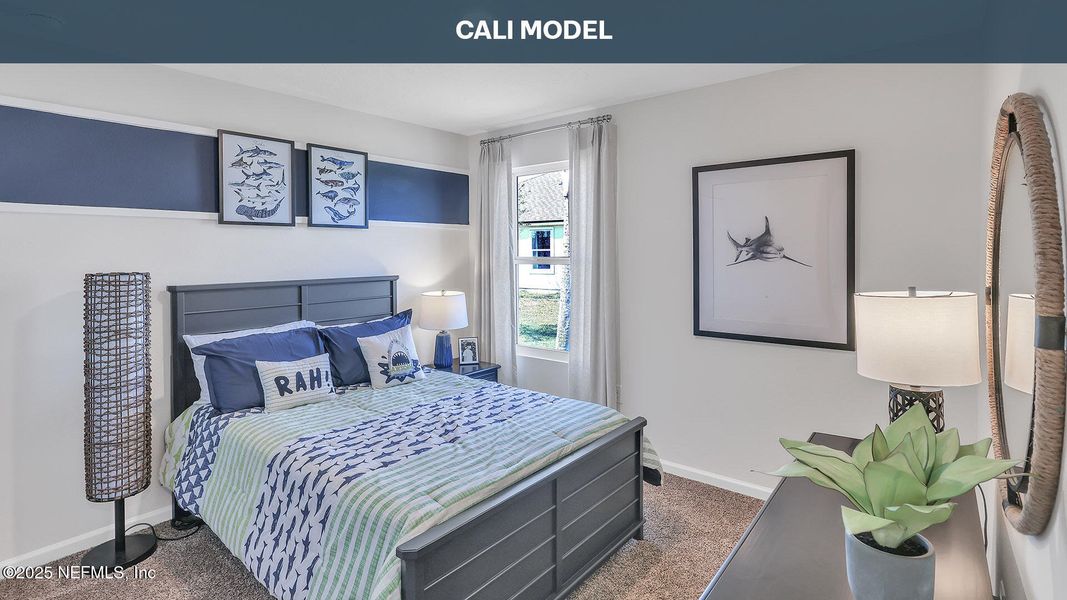 Furnished interior view inside a new home in The Arbors, Jacksonville (Image 39).