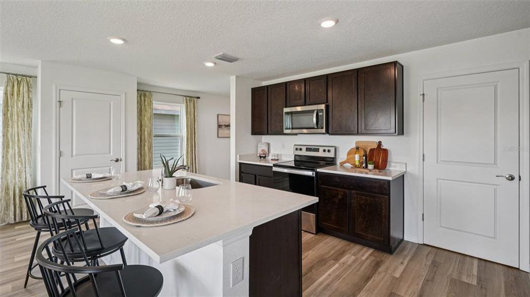 Furnished interior view inside a new home in Twisted Oaks, Wildwood (Image 8).