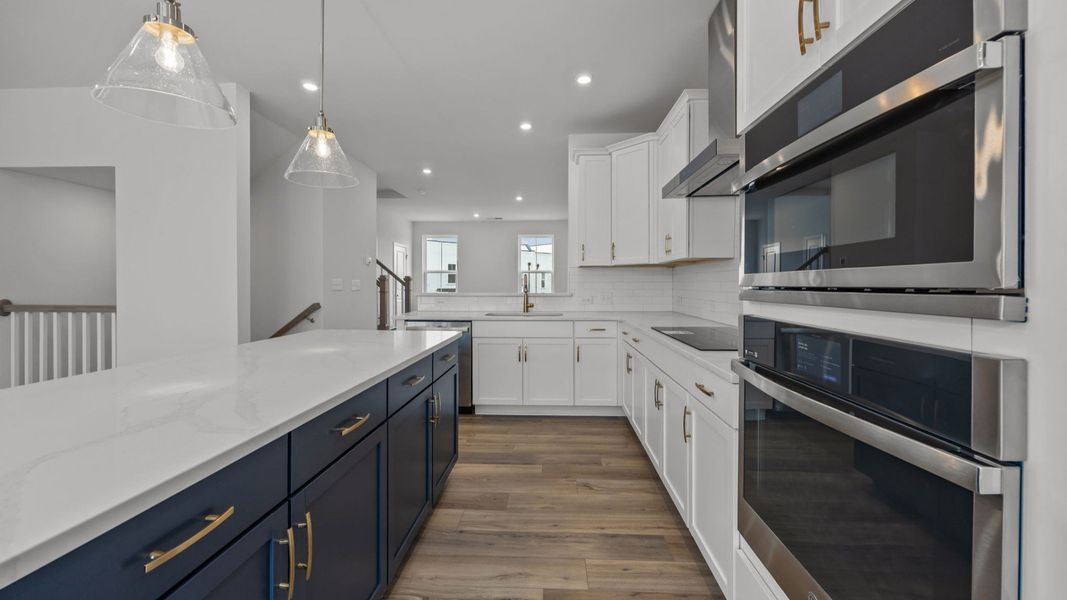 Landon Plan in River District by DRB Homes in Charlotte NC.