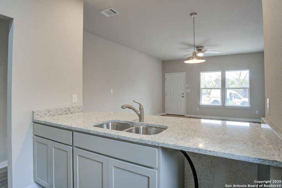 Close-up of interior finishes inside a home in , San Antonio (Image 10).