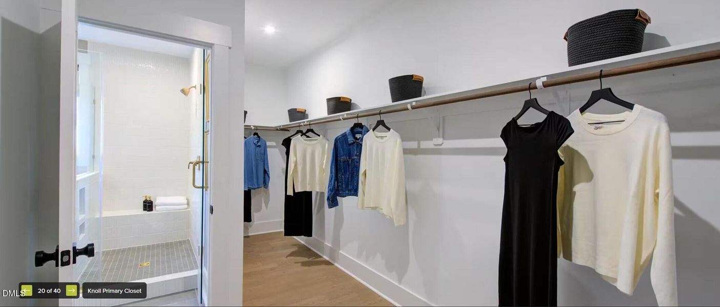 knoll primary closet