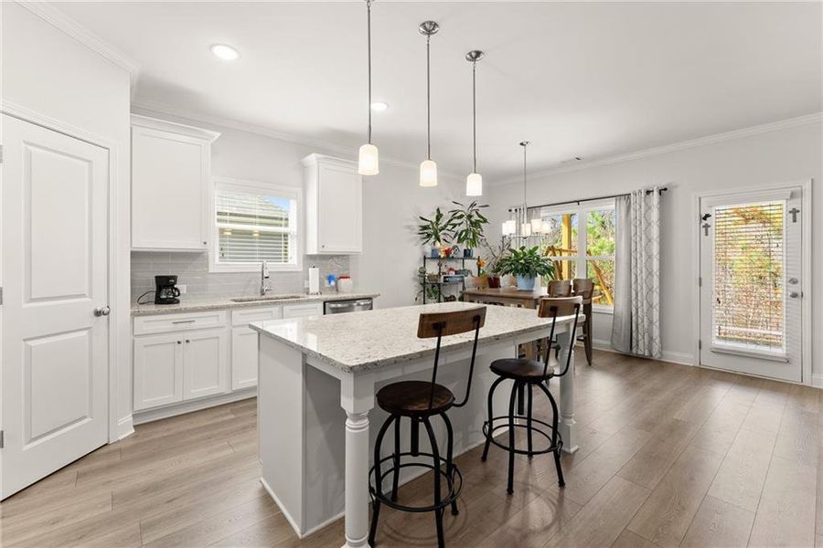 Furnished interior view inside a new home in , Dawsonville (Image 19).