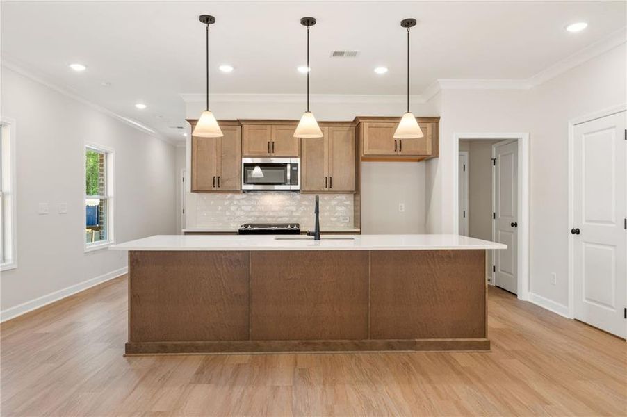 Furnished interior view inside a new home in Wildwood Place, Powder Springs (Image 8).