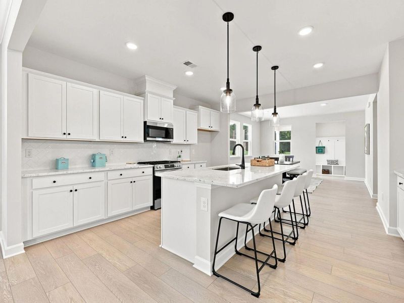 Furnished interior view inside a new home in Forestville Yard, Knightdale (Image 10).