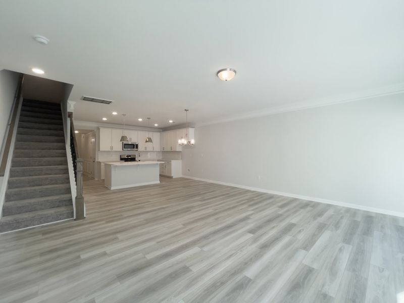 Spacious, unfurnished interior of a new home in Fairview Village Townhomes, Simpsonville (Image 12).