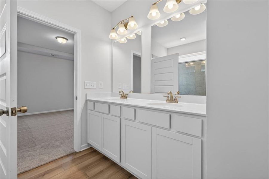 Furnished interior view inside a new home in Roxeywood Park, Winder (Image 12).