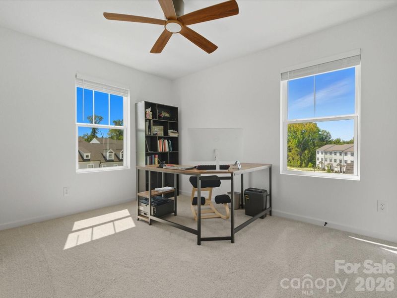 Furnished interior view inside a new home in The Landings at Catawba River, Charlotte (Image 14).