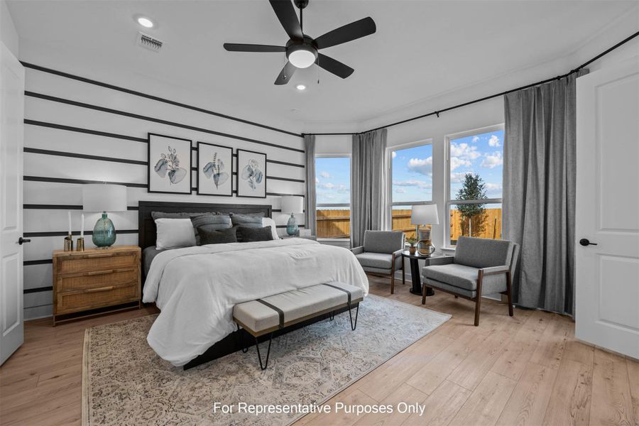 Furnished interior view inside a new home in Estancia West, Manchaca (Image 9). Furnished interior view inside a new home in Estancia West, Manchaca (Image 9).