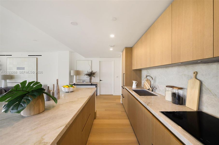 Furnished interior view inside a new home in , Bay Harbor Islands (Image 14).
