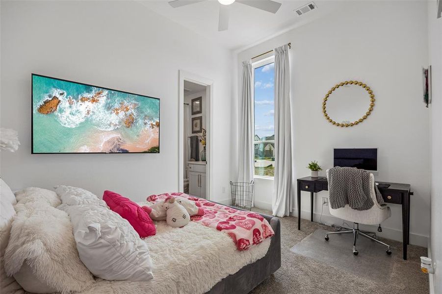 Furnished interior view inside a new home in Devonshire, Forney (Image 25).