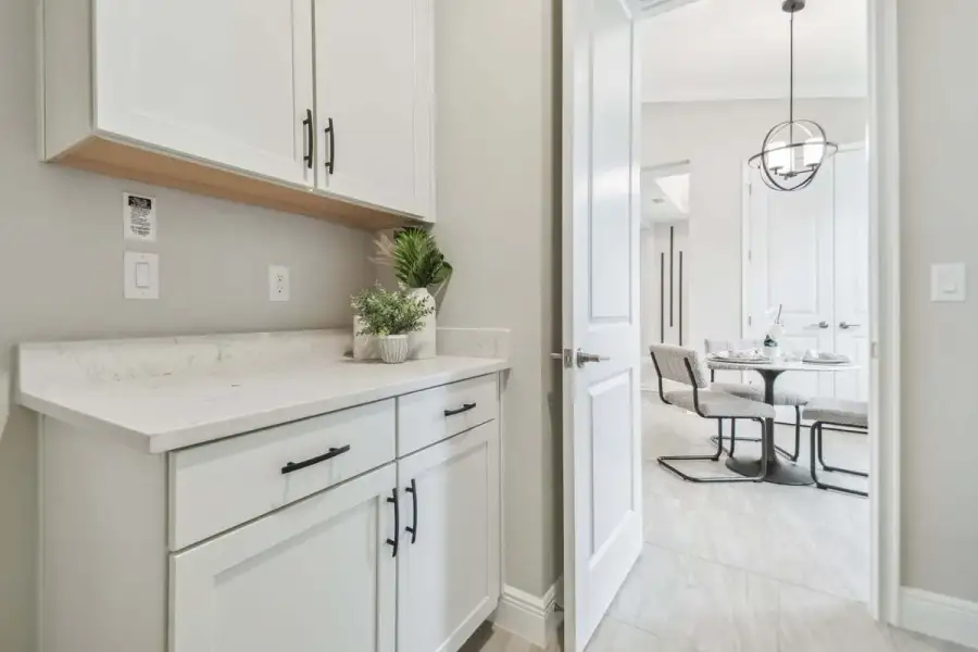 Furnished interior view inside a new home in Tamarack at Two Rivers, Zephyrhills (Image 30).