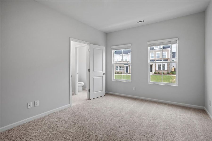 Spacious, unfurnished interior of a new home in Renaissance at White Oak, Garner (Image 20).