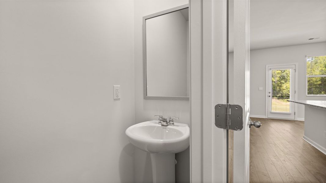 Representative unfurnished interior of a home built from the Ansley by D.R. Horton in The Islands, Beech Island (Image 24). Representative unfurnished interior of a home built from the Ansley by D.R. Horton in The Islands, Beech Island (Image 24).