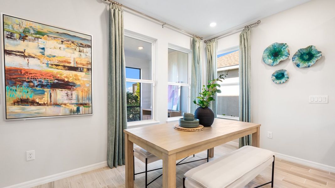 Representative furnished interior of a home built from the Bahama by Taylor Morrison in Palms at Coasterra, Palmetto (Image 14).