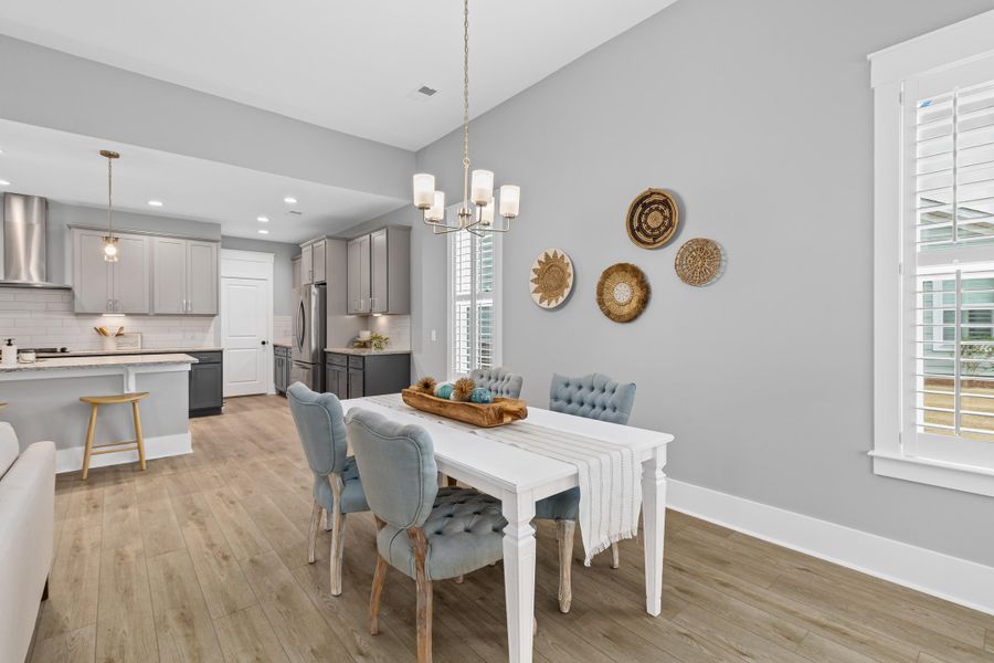 Furnished interior view inside a new home in , Summerville (Image 34). Furnished interior view inside a new home in , Summerville (Image 34).