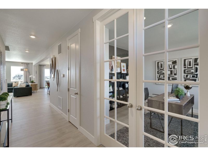 Furnished interior view inside a new home in Vantage, Berthoud (Image 13).
